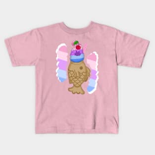 Pride Taiyaki design, 2nd wave (catgender) Kids T-Shirt